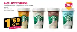 AhorraMas STARBUCKS Café latte oferta