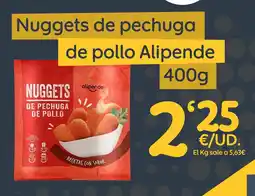 AhorraMas ALIPENDE Nuggets de pechuga de pollo oferta