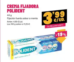 AhorraMas POLIDENT Crema fijadora oferta