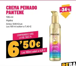 AhorraMas PANTENE Crema peinado oferta
