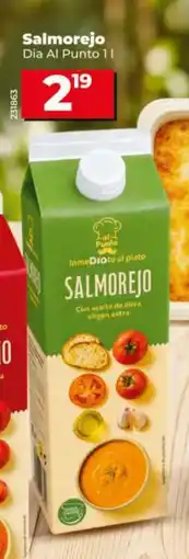 Dia DIA AL PUNTO Salmorejo oferta