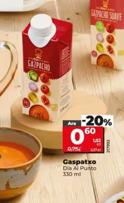 Dia DIA AL PUNTO Gaspatxo oferta