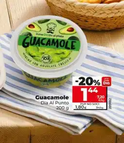 Dia DIA AL PUNTO Guacamole oferta