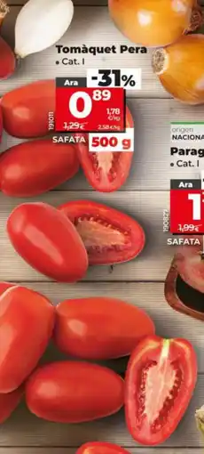 Dia Tomàquet Pera oferta