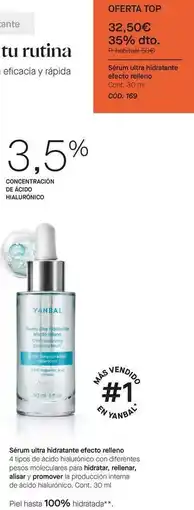 Yanbal Serum para todas artesan oferta