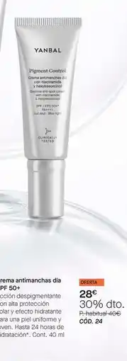 Yanbal Pijamas antaminachas oferta