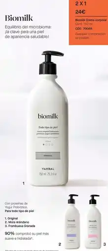 Yanbal Yanbal - biomilk vanbal 75ml oferta