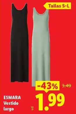 Ocine Esmara - vestido largo oferta
