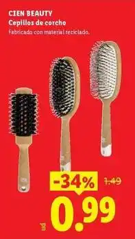 Ocine Cien beauty - cepillos de corcho oferta