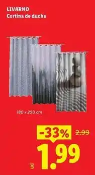 Ocine Livarno - cortina de ducha oferta