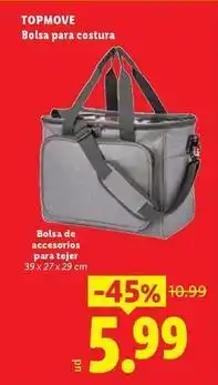 Ocine Top move - bolsa para costura oferta