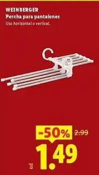 Ocine Weinberger - percha para pantalones oferta