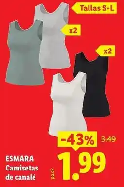 Ocine Esmara - camisetas de canales oferta