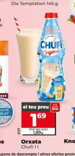 Dia CHUFI Orxata oferta