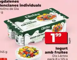 Dia DIA LÁCTEA iogurt amb fruites oferta