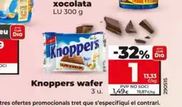 Dia KNOPPERS Wafer oferta