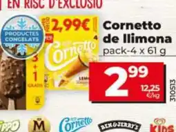 Dia CORNETTO de llimona oferta