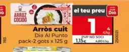 Dia DIA AL PUNTO Arròs cuit oferta