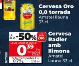Dia Cervesa Radler amb llimona oferta