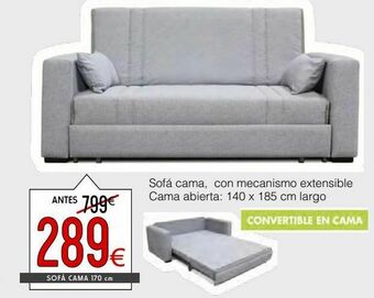Atrapamuebles Sofá cama articulado oferta