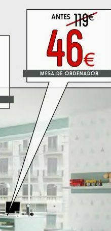 Atrapamuebles Escritorio oferta