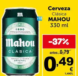 Masymas Mahou - cerveza clasica oferta