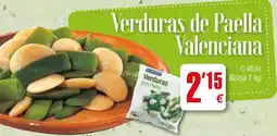 Abordo Verduras de paella valenciana oferta