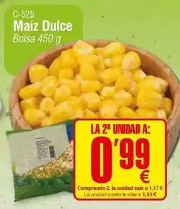 Abordo Maiz dulce oferta