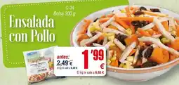 Abordo Ensalada con pollo oferta