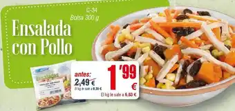 Ensalada con pollo