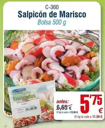 Abordo Salpicón de marisco oferta