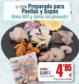 Abordo Preparado para paellas y sopas oferta