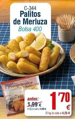 Abordo Palitos de merluza oferta