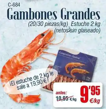 Austral - gambones grandes