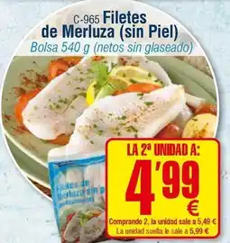 Abordo Filetes de merluza oferta