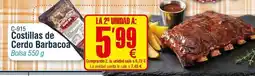 Abordo Costillas de cerdo barbacoa oferta
