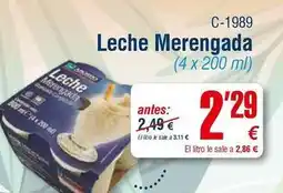 Abordo Leche merengada oferta