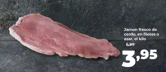 Alimerka Jamon fresco de cerdo, en filetes o asar oferta