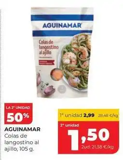Alimerka Aguinamar - colas de langostino al ajillo oferta