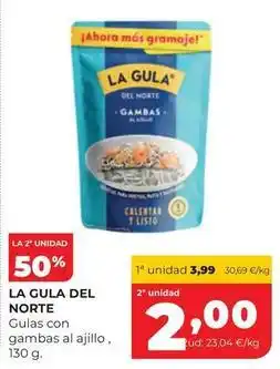 Alimerka La gula del norte - gulas con gambas al ajillo oferta