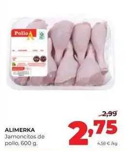 Alimerka Alimerka - jamoncitos de pollo oferta