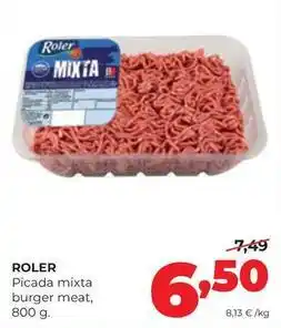 Alimerka Roler - picada mixta burger meat oferta