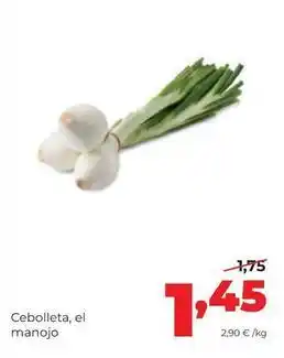Cebolleta, el manojo