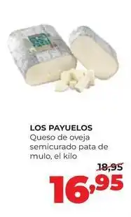 Alimerka Queso de oveja semicurado pata de mulo oferta