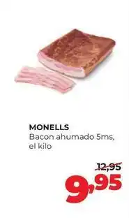 Alimerka Monells - bacon ahumado oferta