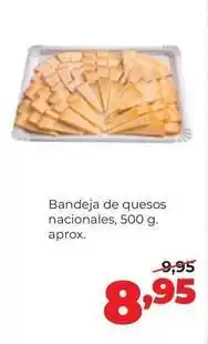 Alimerka Bandeja de quesos nacionales oferta