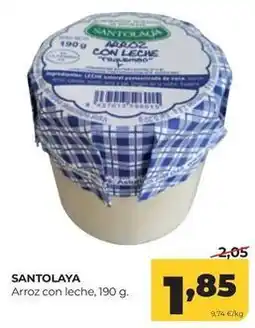 Alimerka Arroz con leche oferta