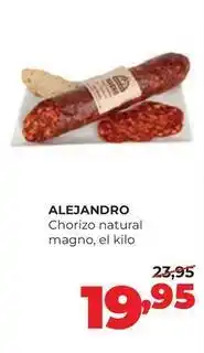 Alimerka Alejandro - chorizo natural magno oferta