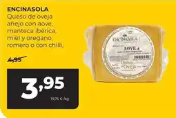 Alimerka Queso de oveja añejo con aove oferta