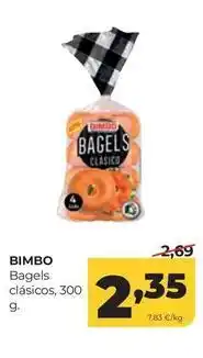 Alimerka Bimbo - bagels clasicos oferta